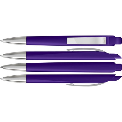 uma® STREAM M SI Druckkugelschreiber, violett