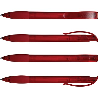 uma® SUNNY frozen Druckkugelschreiber, rot