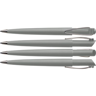 uma® TORSION Druckkugelschreiber, hellgrau