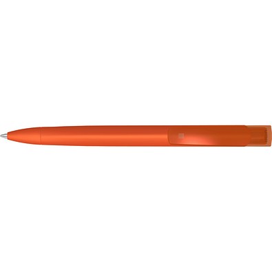 uma® TRINITY K transparent RECY Druckkugelschreiber, orange