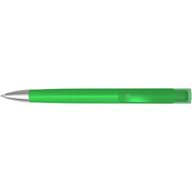 uma® Druckkugelschreiber TrinityGum, mit Metallspitze, blaue Mine, hellgrün