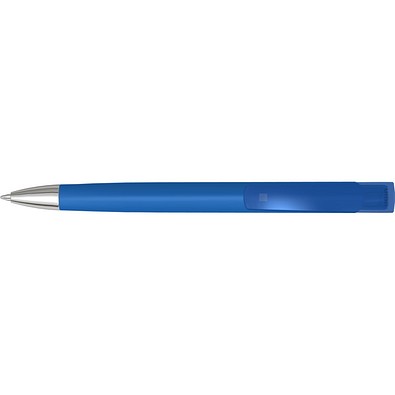 uma® TRINITY K transparent SI RECY Druckkugelschreiber, mittelblau