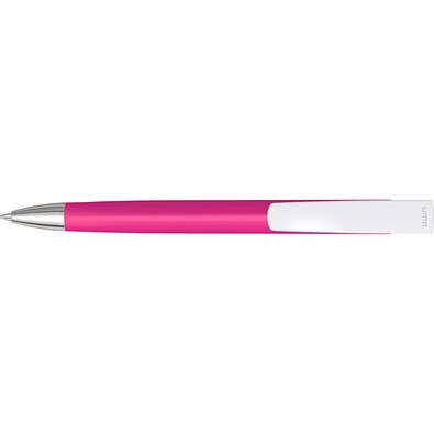uma® TRINITY KG SI GUM Druckkugelschreiber, magenta