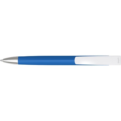 uma® TRINITY KG SI GUM Druckkugelschreiber, mittelblau