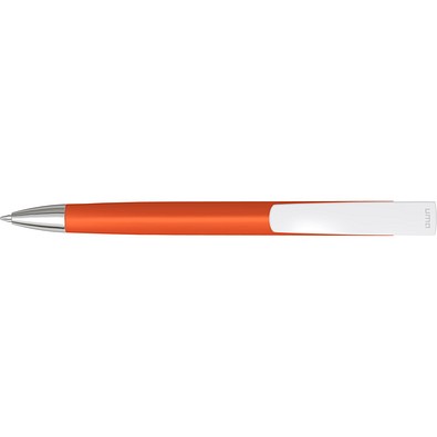 uma® TRINITY KG SI GUM Druckkugelschreiber, orange