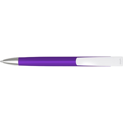 uma® TRINITY KG SI GUM Druckkugelschreiber, violett