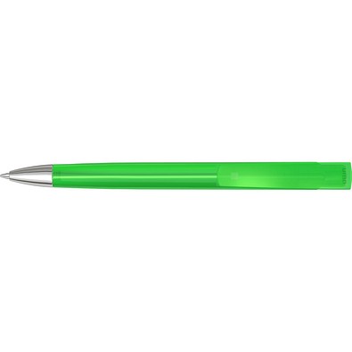 uma® TRINITY transparent SI Druckkugelschreiber, hellgrün