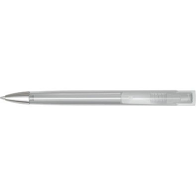 uma® TRINITY transparent SI Druckkugelschreiber, klar