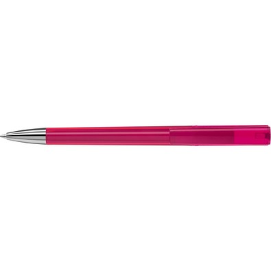 uma® ULTIMO transparent SI Drehkugelschreiber, magenta