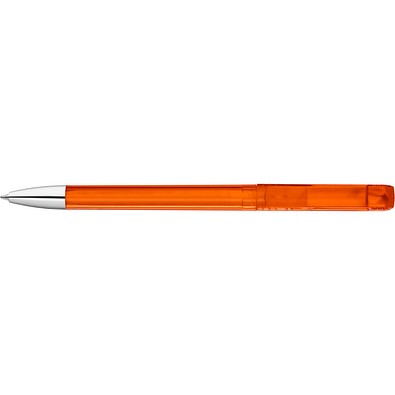 uma® UP transparent SI Drehkugelschreiber, orange