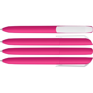 uma® VANE KG GUM Drehkugelschreiber, magenta
