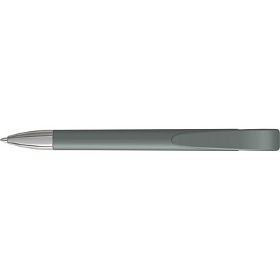 uma® YES F SI Druckkugelschreiber, grau