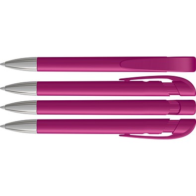 uma® YES F SI Druckkugelschreiber, magenta