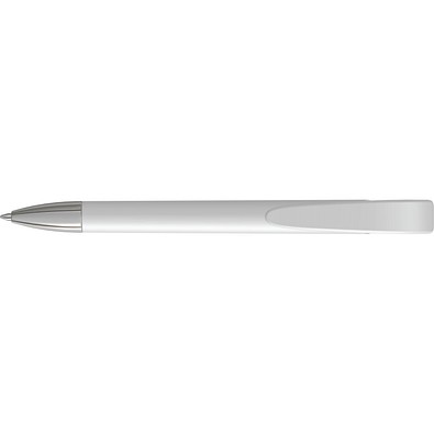 uma® YES F SI Druckkugelschreiber, weiss