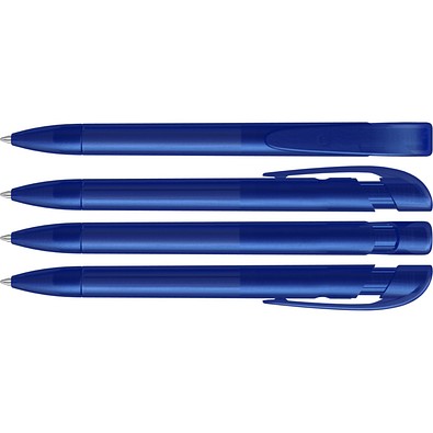 uma® YES frozen Druckkugelschreiber, dunkelblau