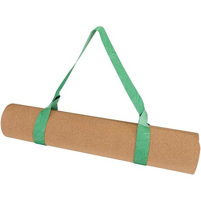 Uni RPET Sublimation Tragegurt für Yogamatte, weiss