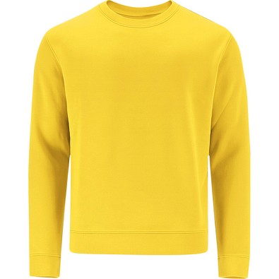 Unisex Sweatshirt mit Rundhalsausschnitt – Klassischer Crewneck, M, GELB