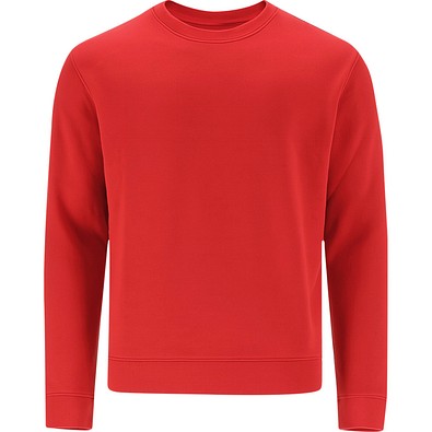 Unisex Sweatshirt mit Rundhalsausschnitt – Klassischer Crewneck, M, ROT