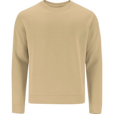 Unisex Sweatshirt mit Rundhalsausschnitt – Klassischer Crewneck, M, SAND