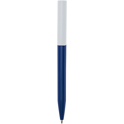 Unix Kugelschreiber aus recyceltem Kunststoff, blaue Mine, navy