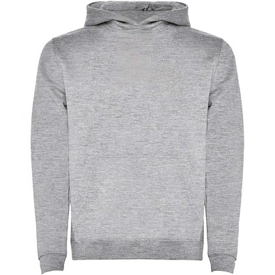 Urban 280 g/m² Kapuzenpullover für Kinder, heather grau, 5/6