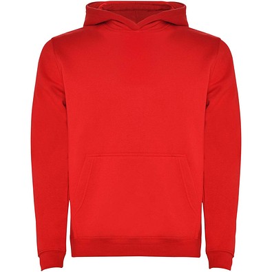 Urban 280 g/m² Kapuzenpullover für Kinder, rot, 9/10