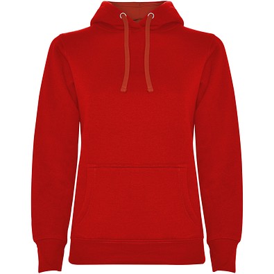 Urban Kapuzenpullover für Damen, rot, S