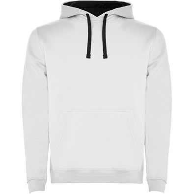 Urban Kapuzenpullover für Herren, weiß/Navy Blue, S