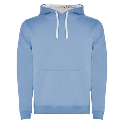 Urban Kapuzenpullover für Kinder, himmelblau, 3/4