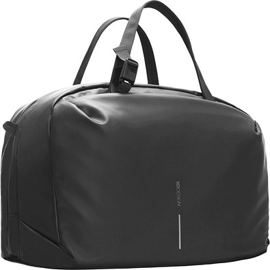Urban wasserabweisende Wochenendtasche, schwarz, grau