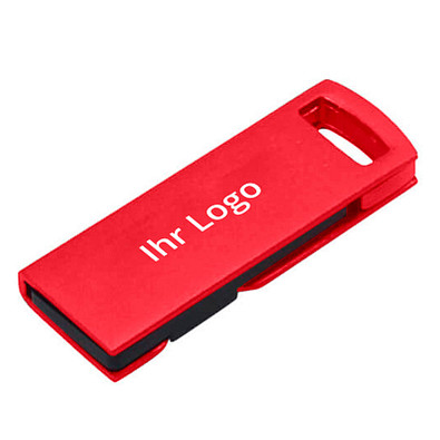 USB-Stick Mini-Twist, 4 GB, rot