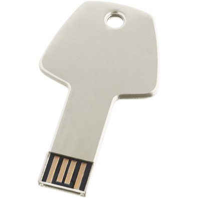 USB-Stick Schlüssel, silber, 32GB