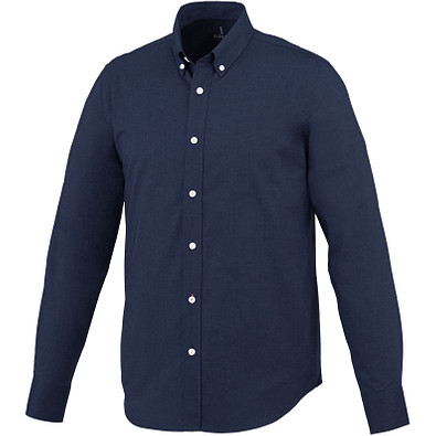 Vaillant langärmliges Hemd, navy, XS