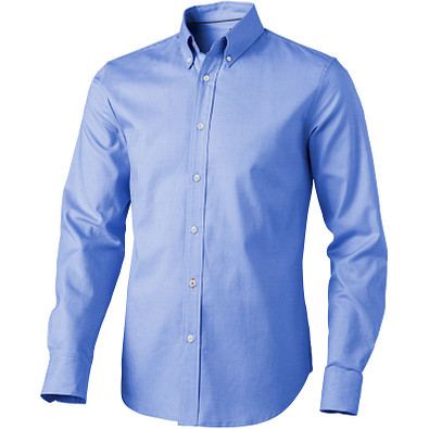 ELEVATE Herren Langarm Hemd Vaillant, hellblau, XS