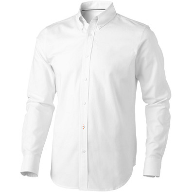 ELEVATE Herren Langarm Hemd Vaillant, weiß, M