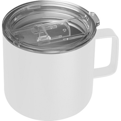 Vakuum Edelstahlbecher, weiss
