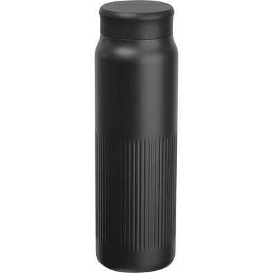 Vakuum Edelstahlflasche 700ml TAZIO, schwarz