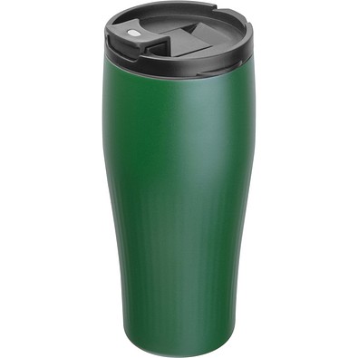 Vakuum Edelstahltrinkbecher, 500ml TOMMASO, dunkelgrün