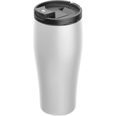 Vakuum Edelstahltrinkbecher, 500ml TOMMASO, weiß