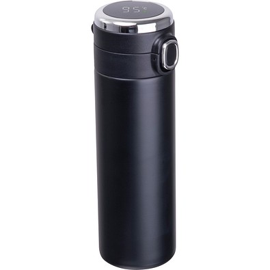 Vakuum Isolierflasche Cologne,schwarz