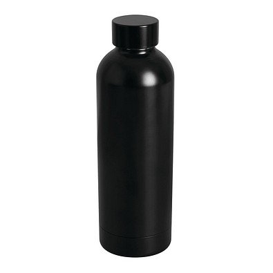 Vakuum-Isolierflasche GET WARM,schwarz