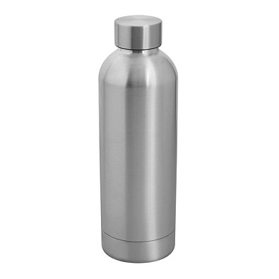 Vakuum-Isolierflasche GET WARM,silber