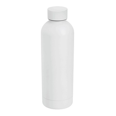 Vakuum-Isolierflasche GET WARM,weiß