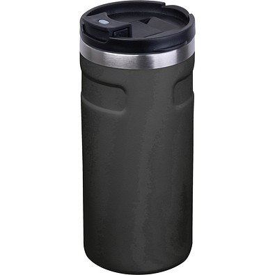 Vakuum Trinkbecher, 450ml SILVIO, schwarz