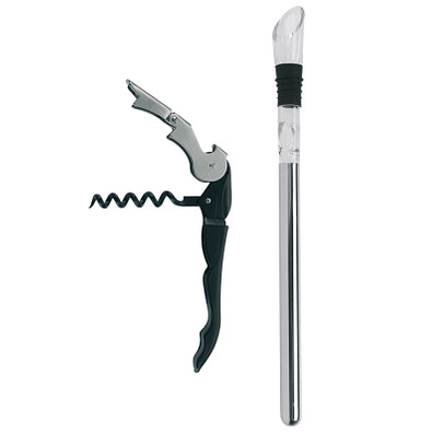 Vanilla Season® Weinkühler-Set Pilbara, schwarz/silber