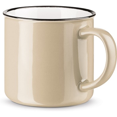 VERNON. Tasse aus Keramik 340 mL, Beige