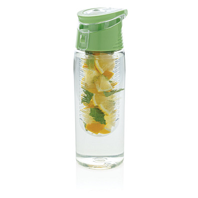 XD COLLECTION Verschließbare Aromaflasche, 700 ml, transparent/grün