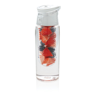 XD COLLECTION Verschließbare Aromaflasche, 700 ml, transparent/weiß
