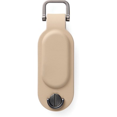 VINGA Baltimore RCS Schlüsselhalter mit Dual-Finder, greige