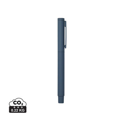 VINGA Baltimore Stift aus RCS recyceltem Stainless-Steel, navy blau
